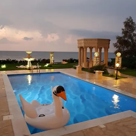 Luxury Beachfront With A Pool Ayia Marina