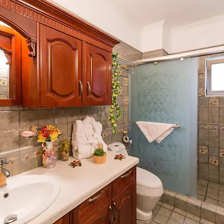 בית נופש Luxury Beachfront With A Pool אייה מרינה